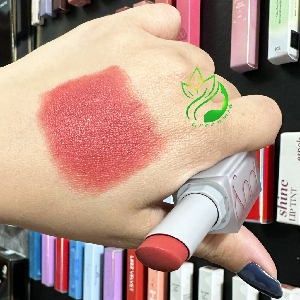 Son Thỏi Romand Zero 02 All That Jazz Cam Gạch Son Romand Zero Matte Lipstick Lì Mịn
