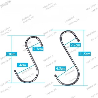 Móc treo đồ inox chữ S (k71)