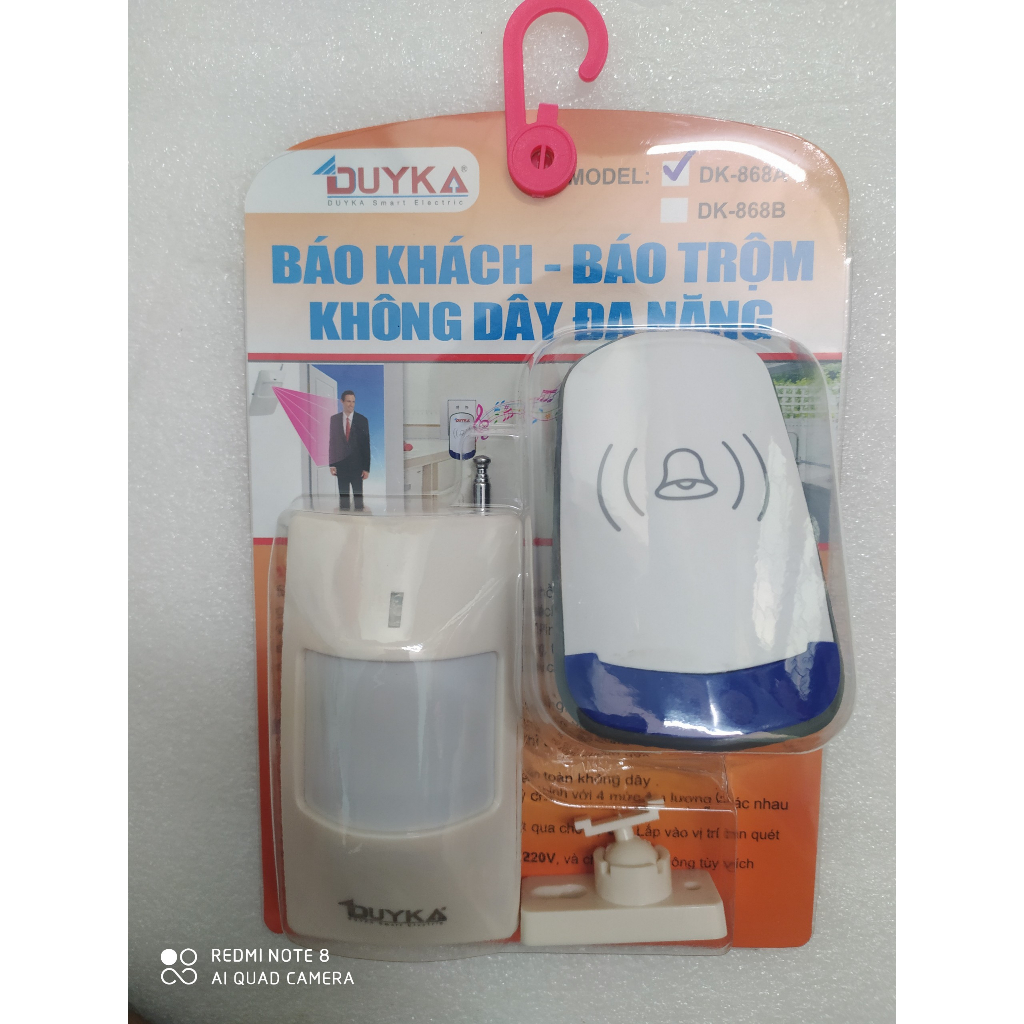 BÁO TRỘM - BÁO KHÁCH KHÔNG DÂY DK868