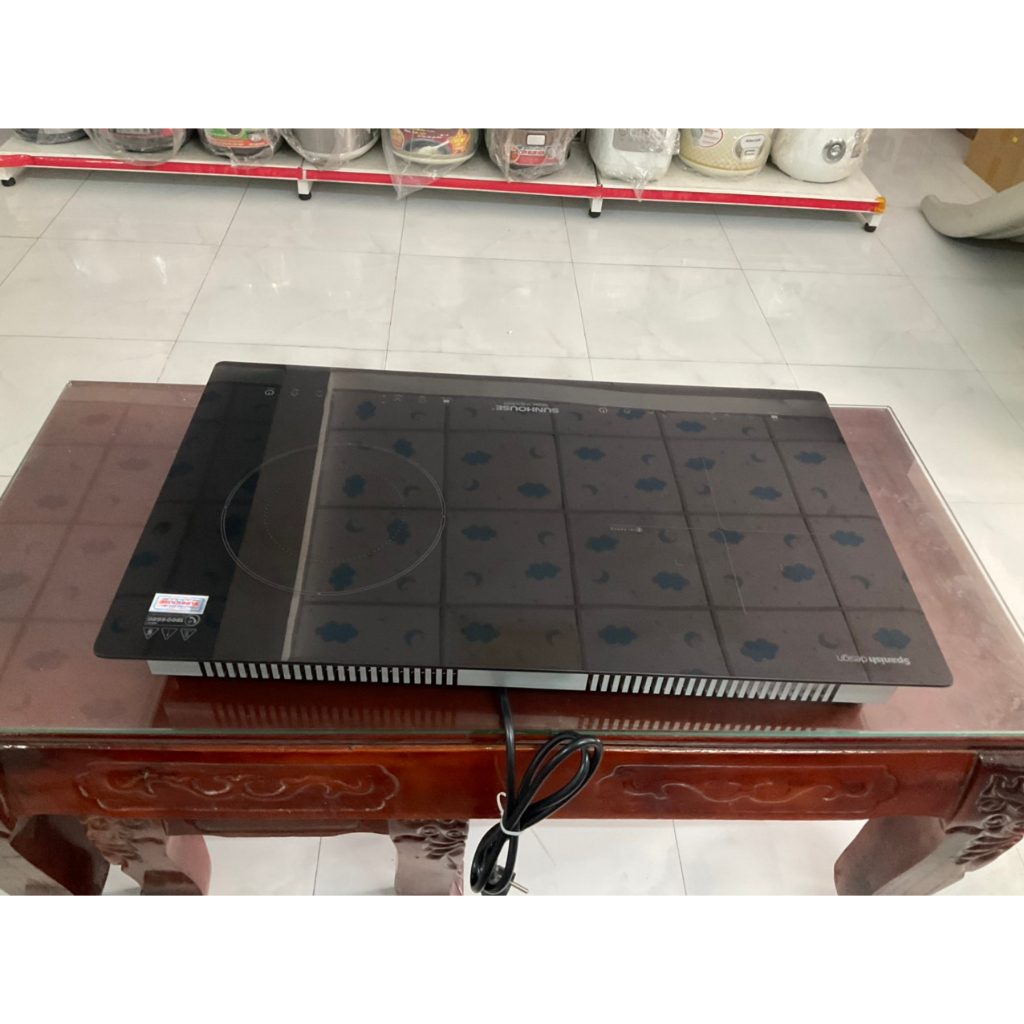 Bếp từ hồng ngoại lắp âm Sunhouse SHB9105MT - Hàng trưng bày