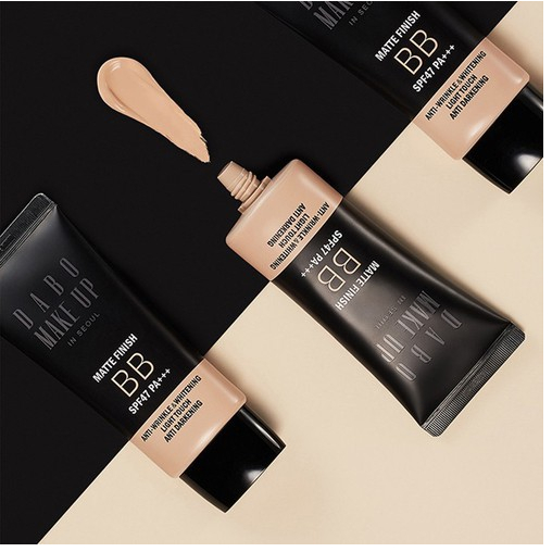 Kem Nền BB Cream Siêu Mịn, Mỏng Nhẹ Lâu Trôi 5 IN1 Makup Matte DABO Hàn quốc 50ml/Hộp