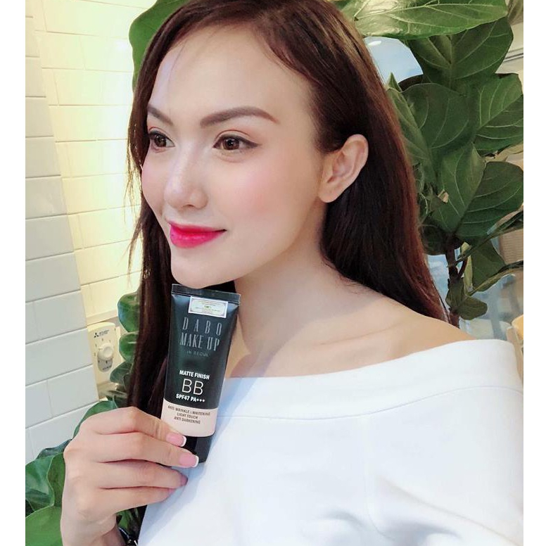 Kem Nền BB Cream Siêu Mịn, Mỏng Nhẹ Lâu Trôi 5 IN1 Makup Matte DABO Hàn quốc 50ml/Hộp