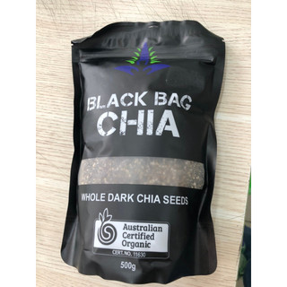 Hạt Chia Hữu Cơ Úc Black Bag 500 gr