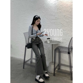 Set áo đan dây [2YOUNG] S409 ( ảnh thật )