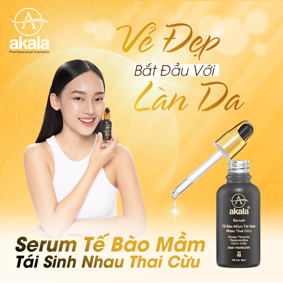 Serum HA Face Dưỡng Trắng - Nuôi Dưỡng Tế Bào - Tái Tạo - Chống Lão Hoá akala