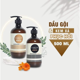 (CHÍNH HÃNG 100%) LẺ DẦU GỘI HOẶC DẦU XẢ CSMEER ARGAN OIL CHÍNH HÃNG CÔNG TY 500ml - 750ml