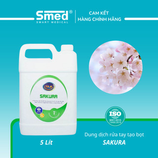 Xà phòng rửa tay sát khuẩn TH.A SAKURA can 5 lít