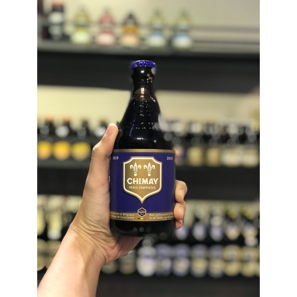 Thùng Bia Chimay Xanh 9%  12 chai/ thùng