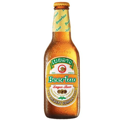 Thùng Bia Lào Premium Lager 5% chai 330ml - 24 chai/ thùng
