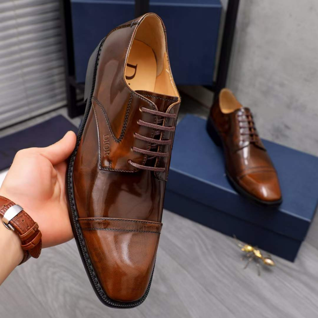 Giày da nam công sở cao cấp , Giày lười nam hot