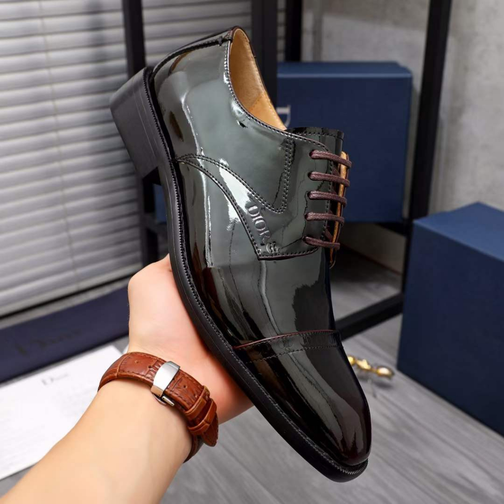 Giày da nam công sở cao cấp , Giày lười nam hot