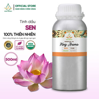 Tinh dầu thiên nhiên hoa sen king aroma mẫu thử 500ml/1l