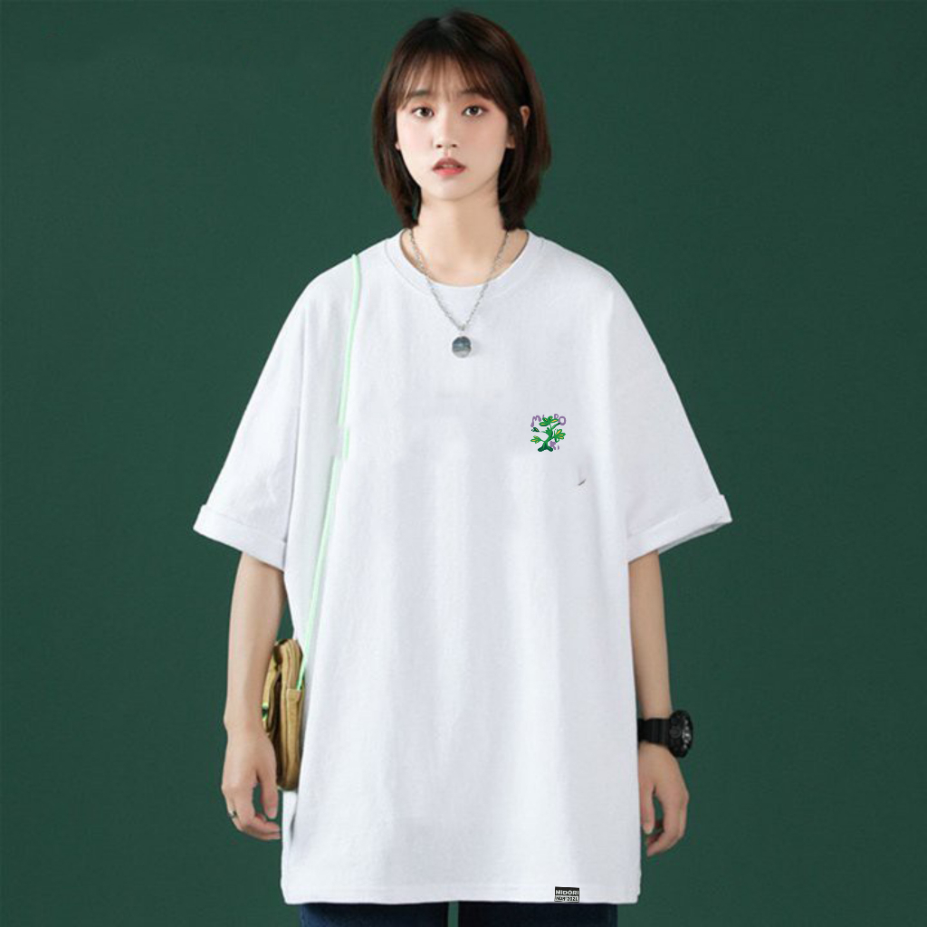 Áo thun rộng tay lỡ nam nữ Phông Unisex Flower Local Brand Chính Hãng Midori M Studio