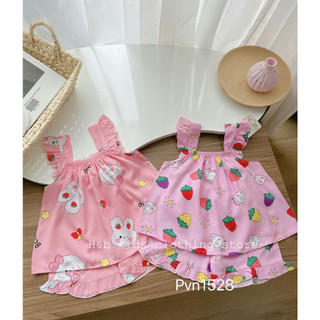 Bộ 2 dây cánh tiên lanh lụa cho bé gái.