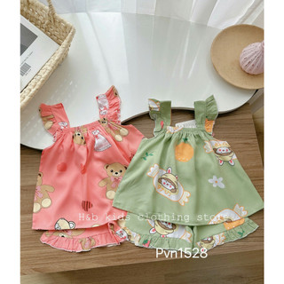 Bộ 2 dây cánh tiên lanh lụa cho bé gái.