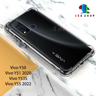 Ốp lưng vivo y50, y51, y53s, y55 nhựa dẻo - chống sốc - trong suốt -thiết kế dày 4 góc giúp điện thoại chống va đập
