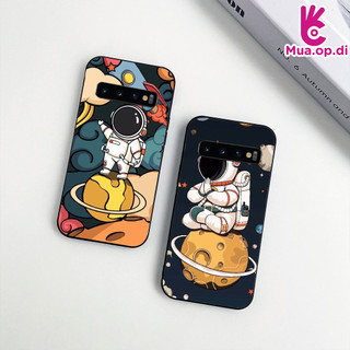 Ốp Silicon in Vũ Trụ Samsung S10 , S10+ , S10 5G Không phai màu