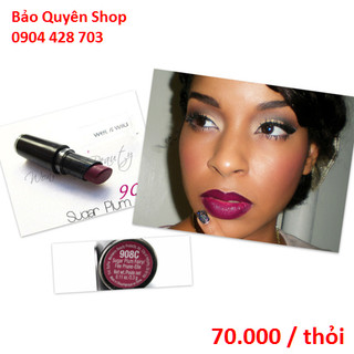 Son wet n wild tím đậm 908c