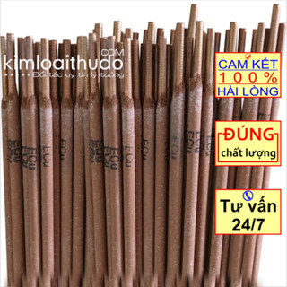 Que hàn đồng hàn hồ quang, 3.2mmx1Kg, hàn phục hồi sửa chữa vỏ máy, thân tàu, cánh vịt, hàn thép với đồng.