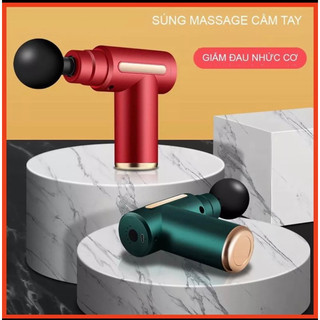 Máy massage cầm tay, 4 đầu 6 chế độ
