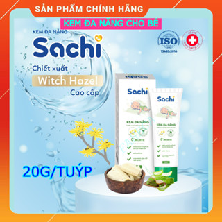 Kem đa năng SACHI Tuýp 20g, Kem chống hăm cho bé, Dưỡng Ẩm Làm Dịu Mát Da - Chính hãng