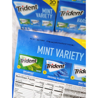 [Hàng Mỹ] Kẹo singum Trident 14 tép.