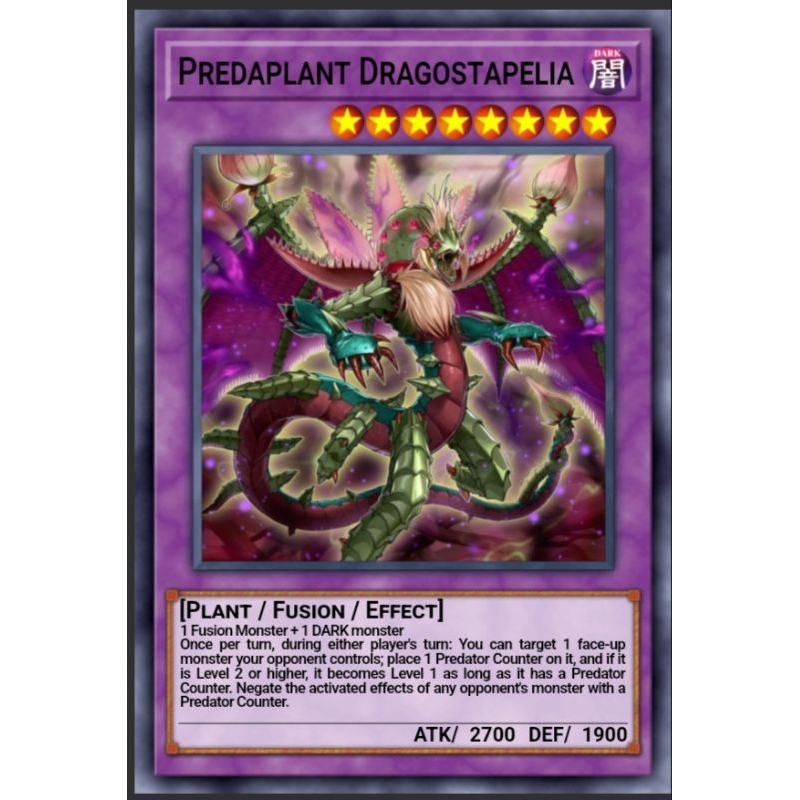 Thẻ bài yugioh Predaplant Dragostapelia [ RC04-JP028 ]