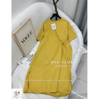 (Hàng L1)Váy Đũi Gân Xoắn Eo 6 Màu