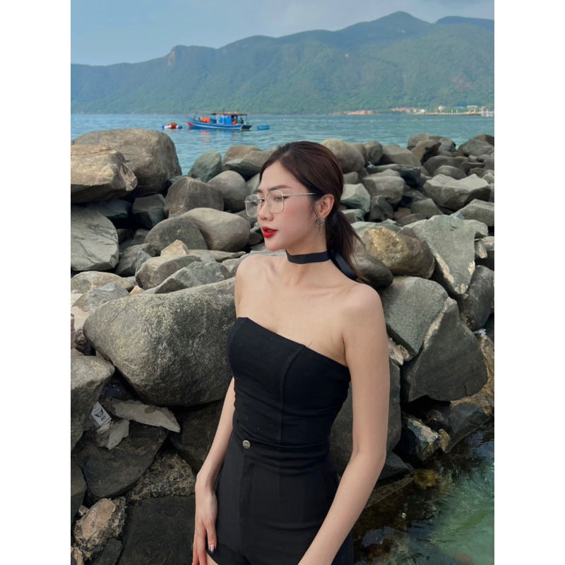 áo cúp ngực ôm sát thiết kế độc quyền không lo tuột dáng dài chất liệu cotton co giãn 4 chiều không có mút tôn dáng | BigBuy360 - bigbuy360.vn