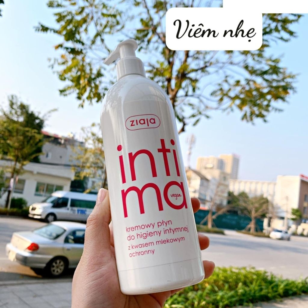 Dung Dịch Vệ Sinh Phụ Nữ Intima Ziaja 200ml - 500ml Gel Phụ Khoa Giảm Khí Hư Huyết Trắng Full Màu