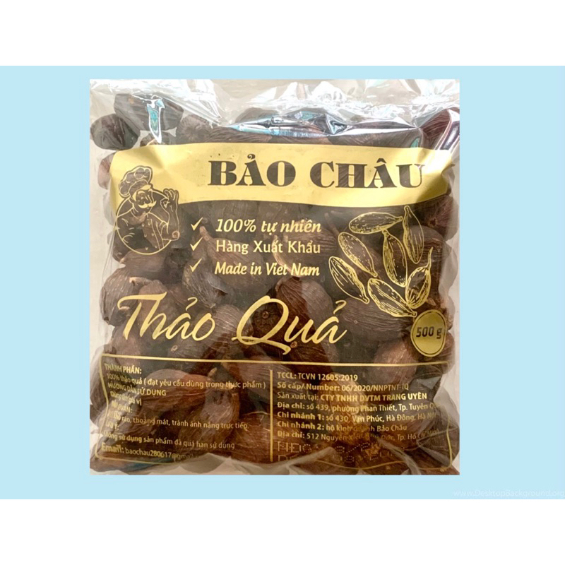 Thảo quả khô túi 500gr