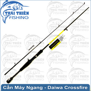Cần Máy Ngang Câu Lure Daiwa Crossfire 602MB, 662 MHB