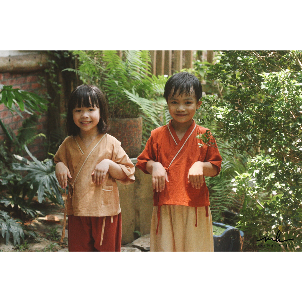 Áo Yukata kiểu Nhật cho bé trai, bé gái  | Morinokii