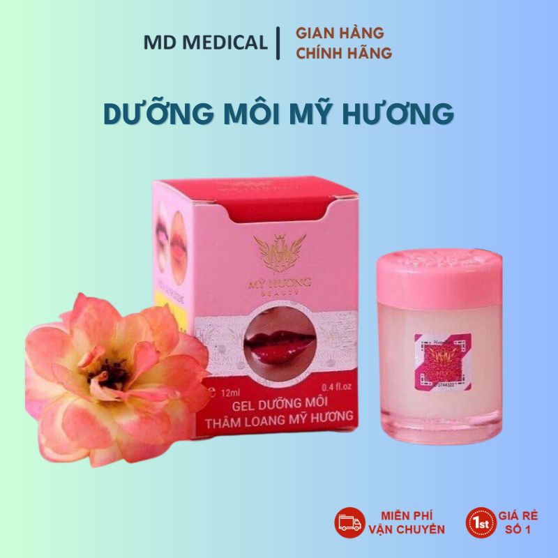 Dưỡng môi mỹ hương chống thâm loang, kích màu hiệu quả dùng sau phun xăm
