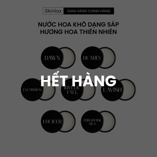 Nước hoa khô nữ thơm lâu mini dạng sáp - hương hoa tự nhiên skinlax 10g