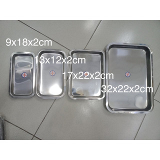Khay inox đựng dụng cụ y tế đủ các loại, đủ các size hàng loại 1