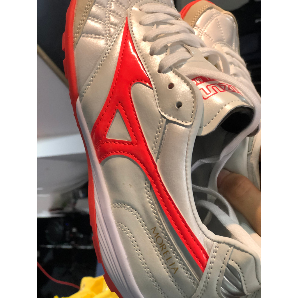 Giày đá bóng sân nhân tạo MIZUNO MORELIA NEO TF - TRẮNG HỒNG