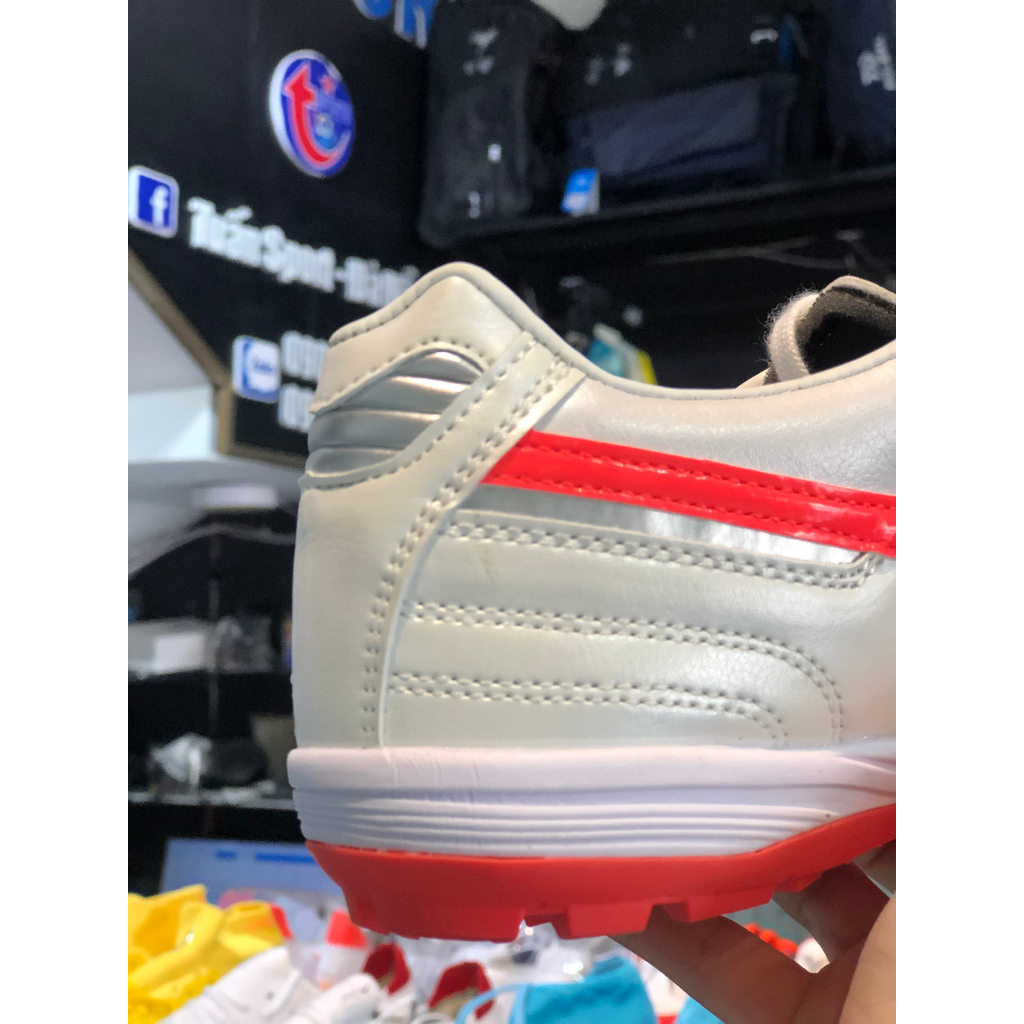 Giày đá bóng sân nhân tạo MIZUNO MORELIA NEO TF - TRẮNG HỒNG