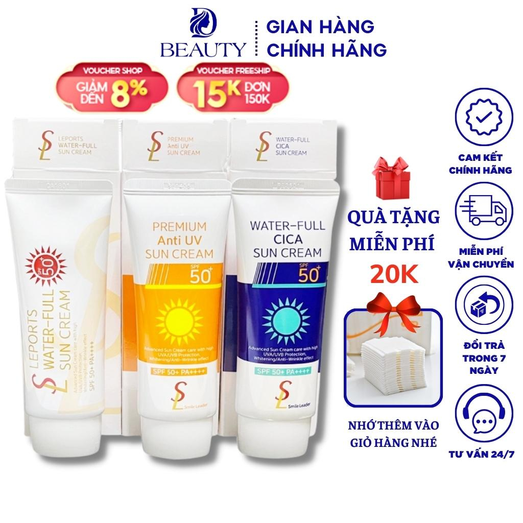 Kem Chống Nắng Nâng Tone Smile Leader Sun Cream SPF 50+ PA++++ Hàn Quốc 60ml