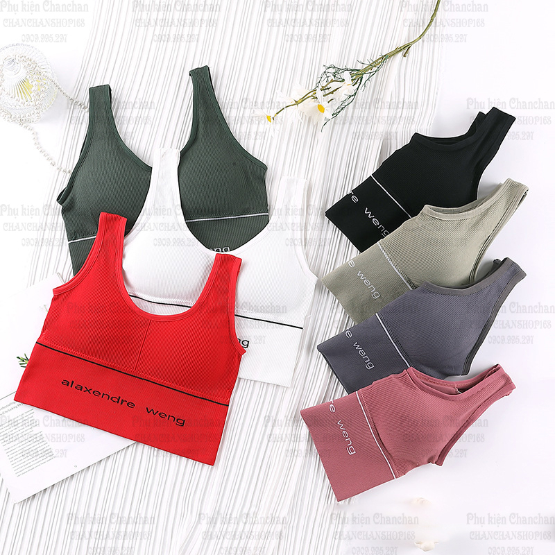 Áo Bra tập thể thao AW bản to 60k (có size lớn)