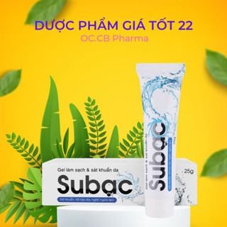 Kem Su bạc - sát khuẩn, sạch da - Mua 10 tặng 1 bằng tem tích điểm Subac duocphamgiatot22
