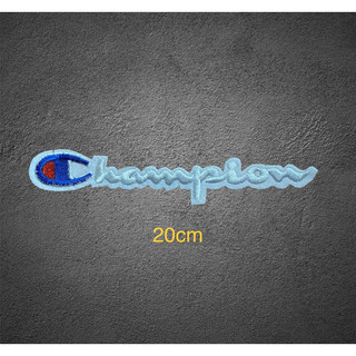 Logo , sticker champion thêu