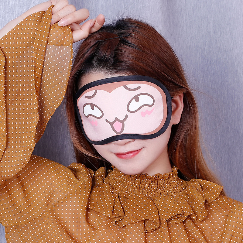 MIẾNG BỊT MẮT HOẠT HÌNH giúp dễ ngủ, giảm ánh sáng chiếu vào mắt -ladobi -TH