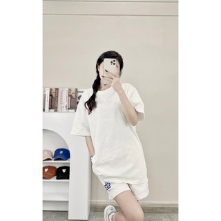 Áo Thun NY Nam nữ 1902 MLB MONOGRAM LOGO BACK TEE