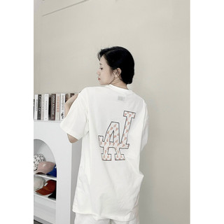 Áo Thun NY Nam nữ 1902 MLB MONOGRAM LOGO BACK TEE
