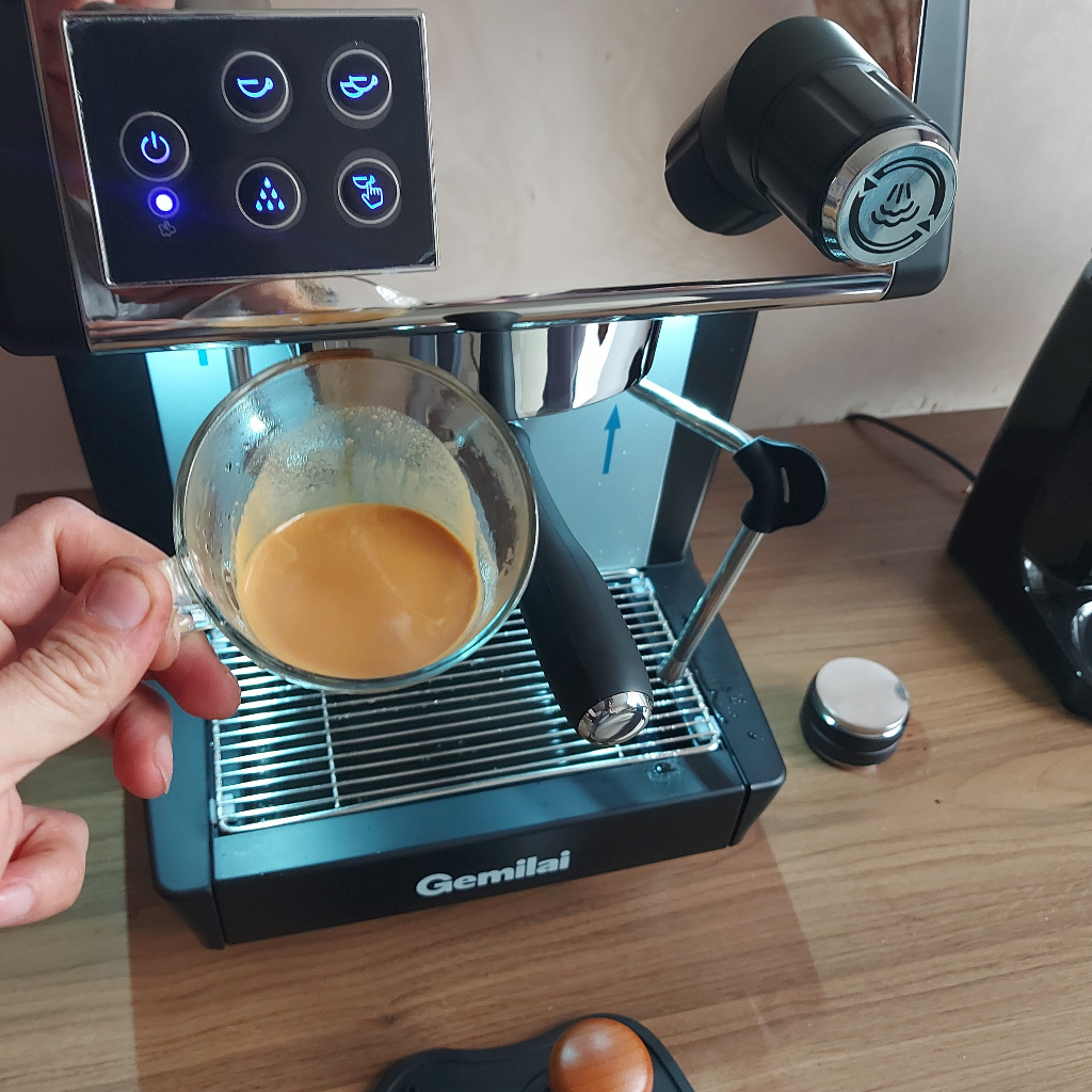 Máy Pha Cà Phê Công Suất Lớn 120-150ly/h, Máy Pha Cafe Gemilai CRM3200B