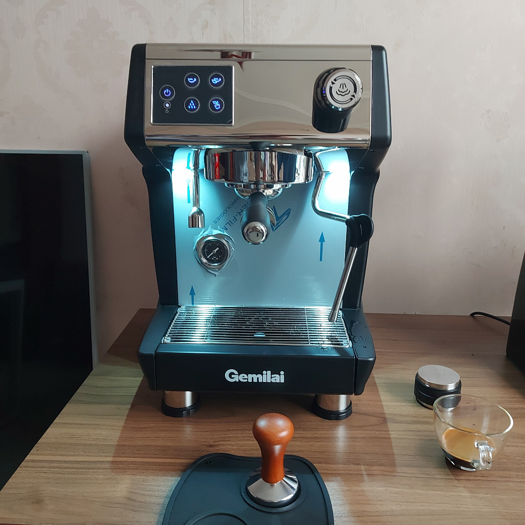 Máy Pha Cà Phê Công Suất Lớn 120-150ly/h, Máy Pha Cafe Gemilai CRM3200B