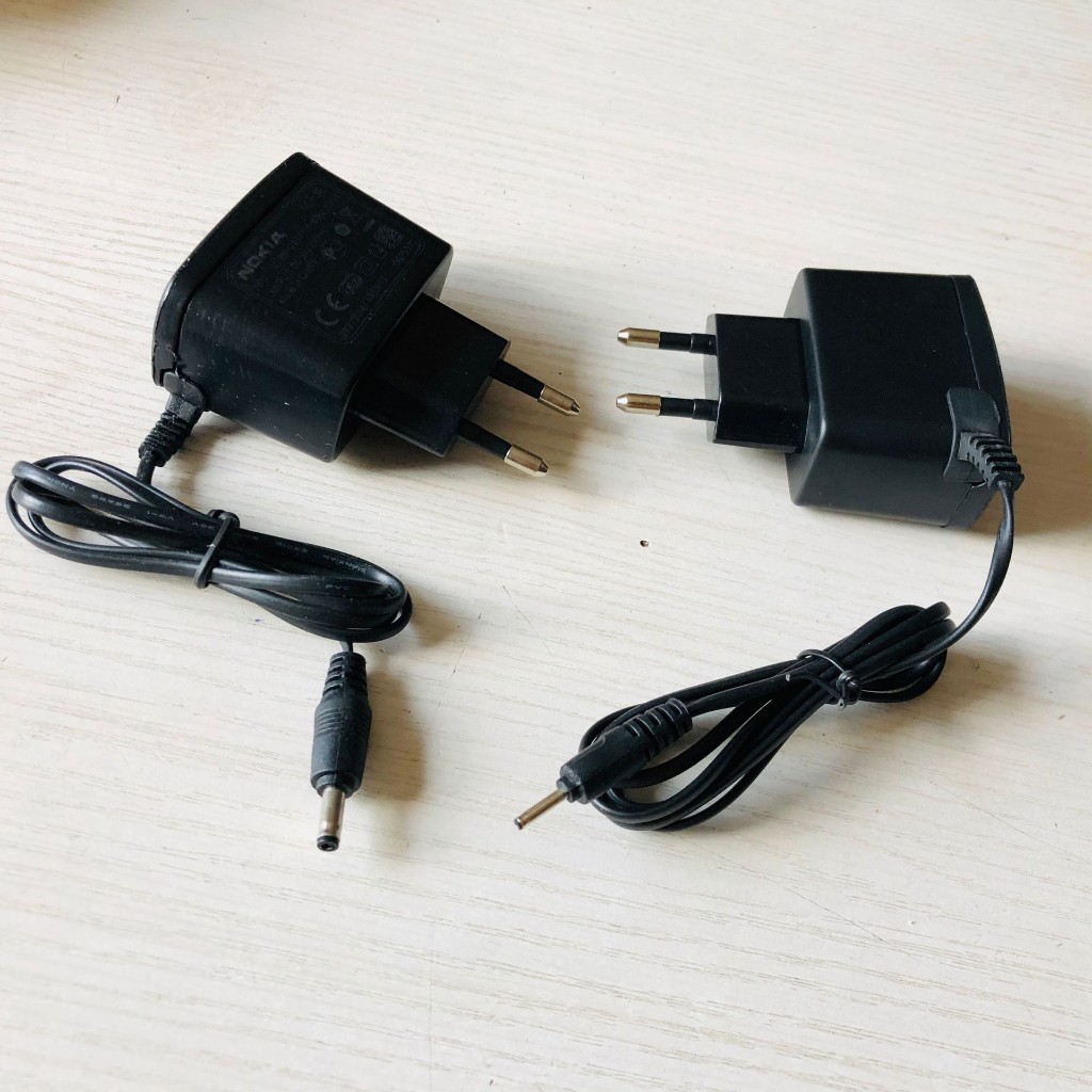Bộ sạc điện thoại nokia đầu 2.0( đầu kim ), đầu 3.5( đầu lớn )