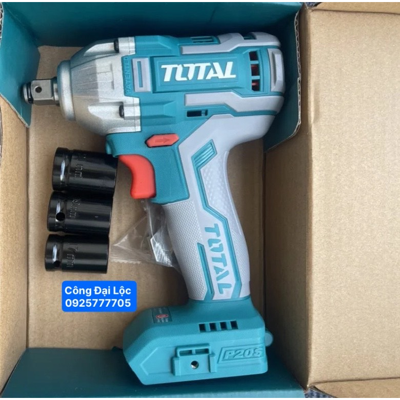 Body Máy siết bu lông dùng pin Lithium-Ion 20V TOTAL TIWLI20010