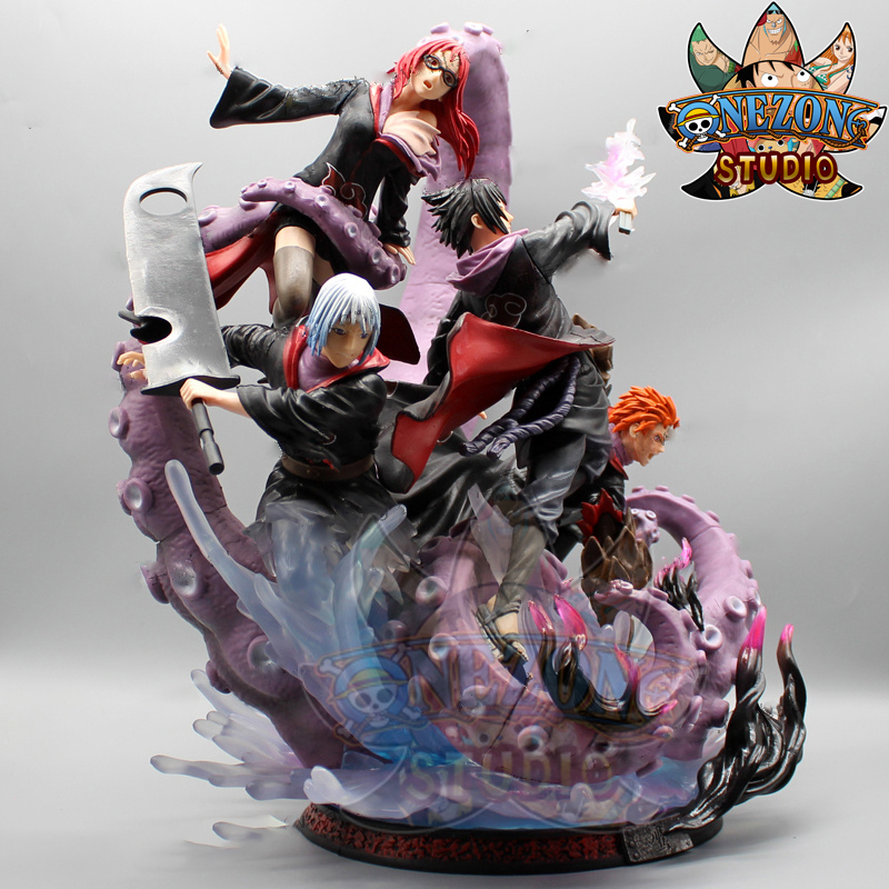 Mô hình team sasuke akatsuki siêu nét - mô hình naruto.